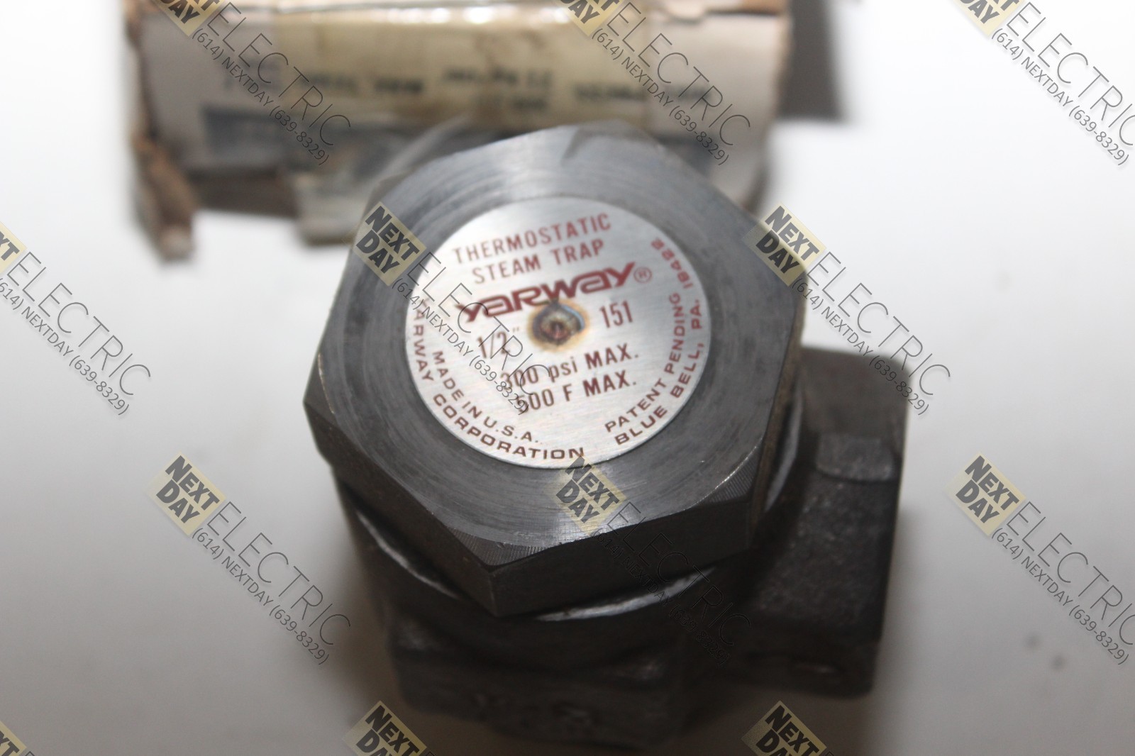 Yarway, G 79 Q34, 1/2″ No. 151 Thermostatic Steam Trap 300S Steel One Way Valve