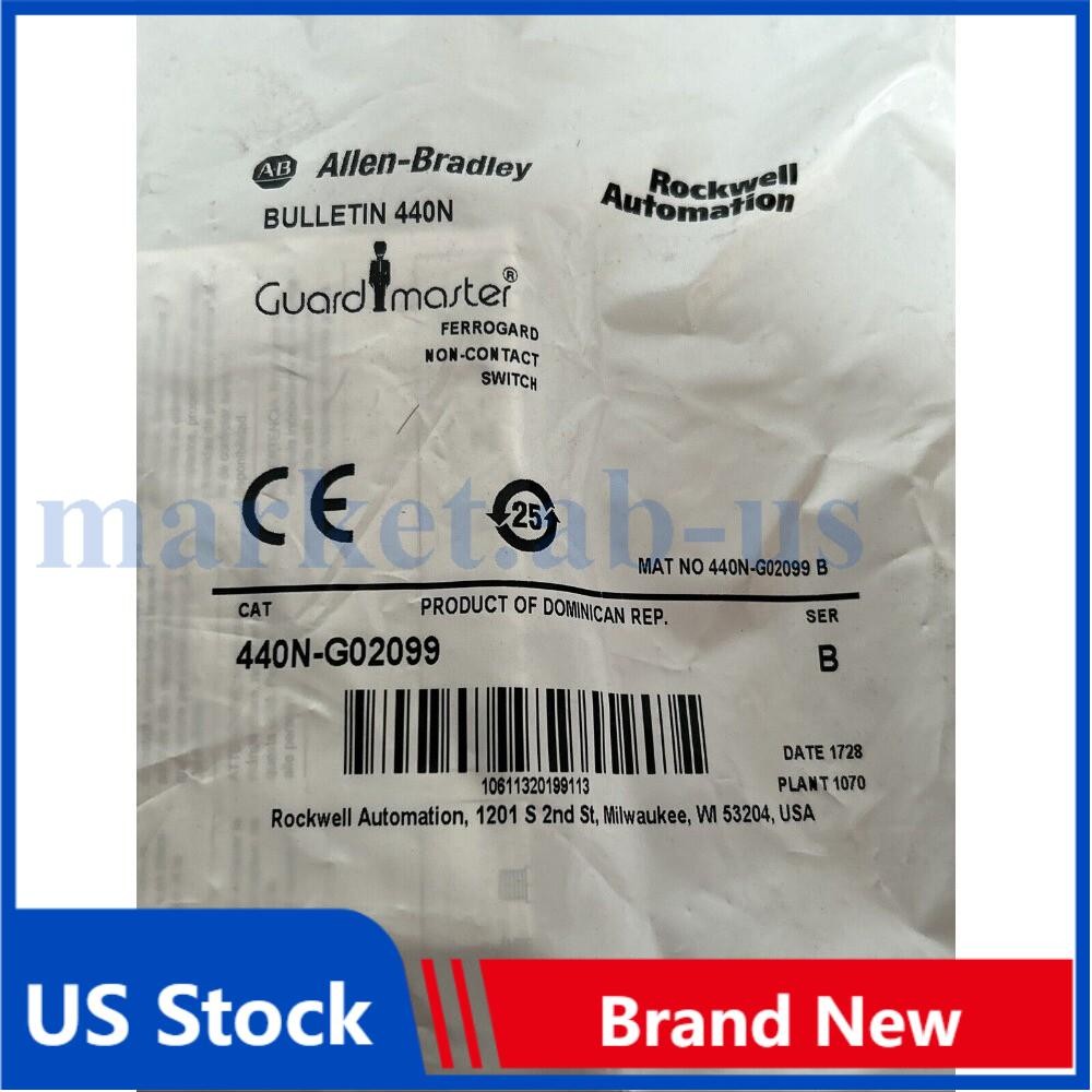 440N-G02099 ALLEN BRADLEY FERROGARD FRS21 RED PLASTIC SWITCH 24VDC US Free Tax