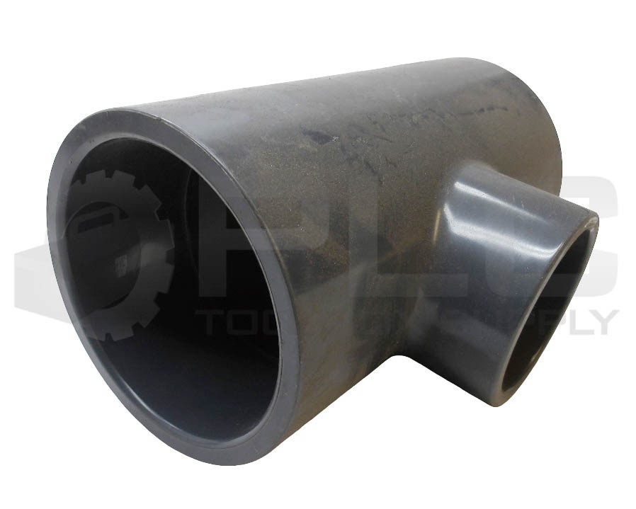 LOT OF 3 NEW IPEX D-2467 REDUCING TEE 3″ X 3″ X 2″ SCH80 ASTM PVCI