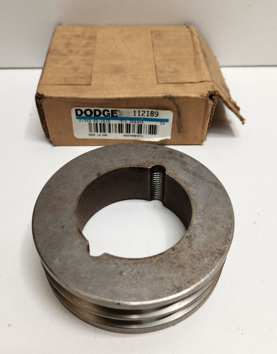 NEW OLD STOCK! DODGE 2/3V3.65-1610 T-L SHEAVE 112189