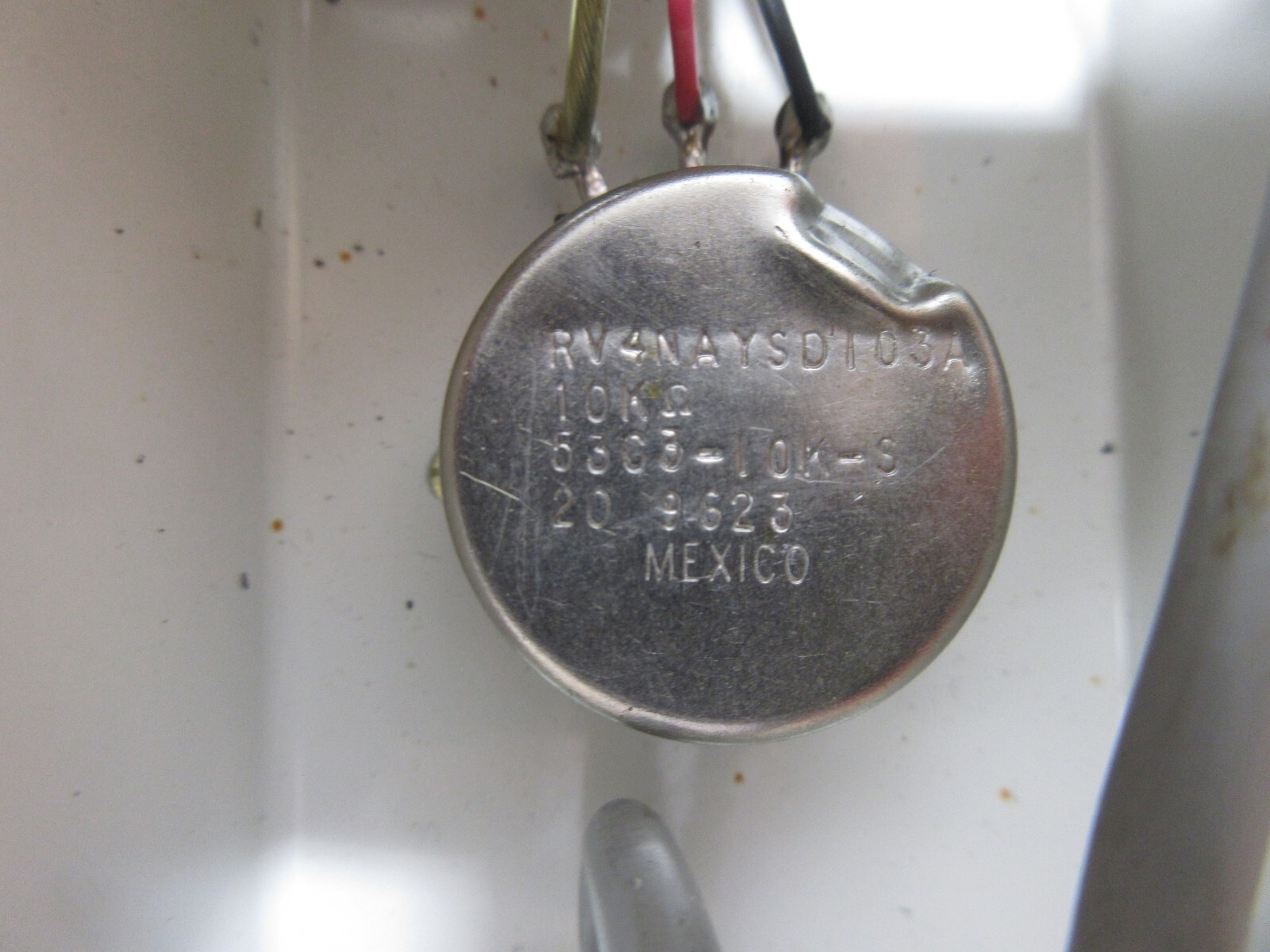 FADAL 4020 CNC MILL SERVO COOLANT NOZZLE OVERRIDE RV4NAYSD103A 10K OHM KNOB