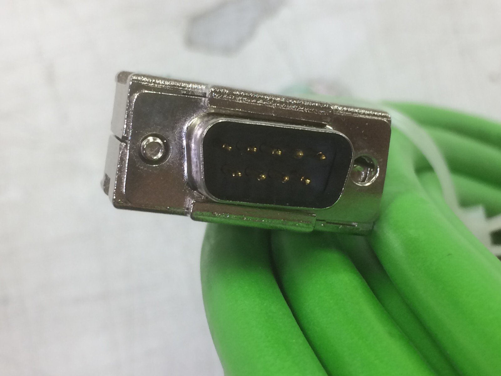 LENZE GREEN L FORCE SERVO EYF CABLE ASSEMBLY 12 PIN 12-PIN 27′ LONG 8.3M