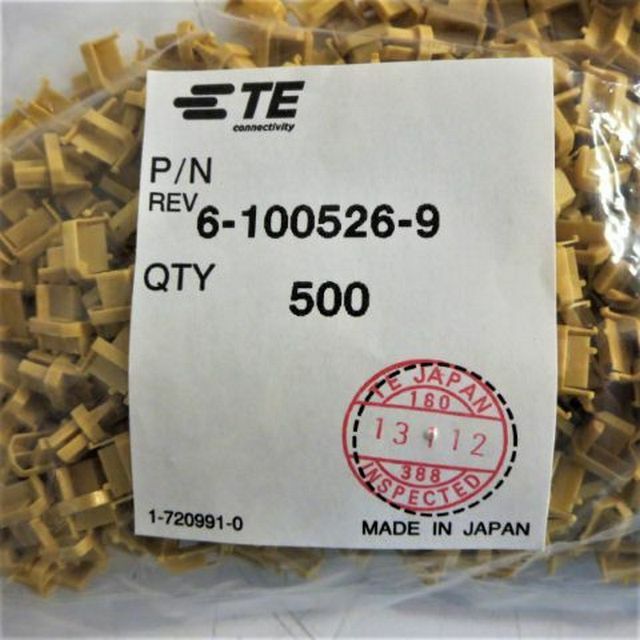 TE CONNECTIVITY 6-100526-9 Connector Coding Keys For Z-Pack Series (BAG OF 500)