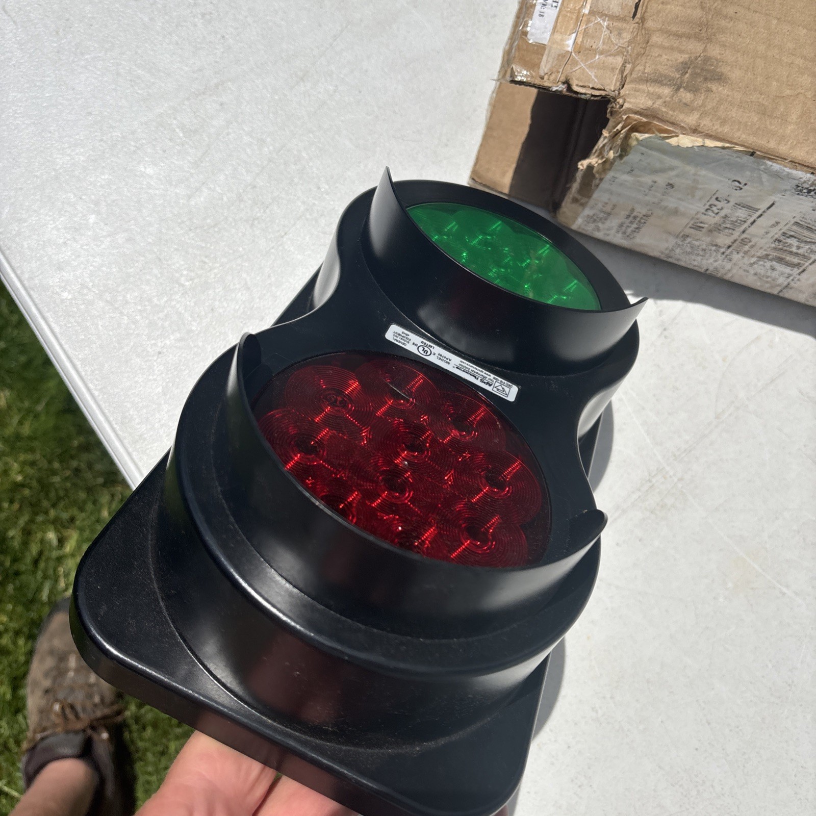 APS Traffic Control Visual Signaling Light Red & Green Truck Loading Dock LED