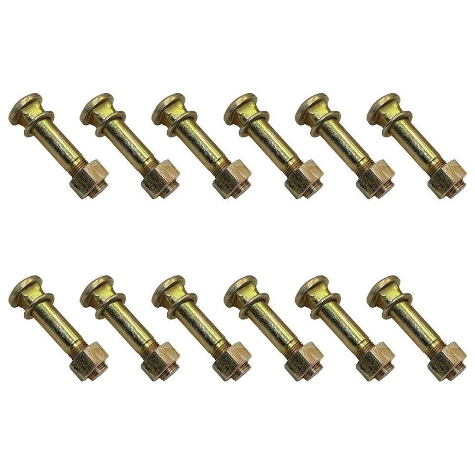 81821369 370938S36 12 Disc To Rim Shoulder Bolt Nut Fits Ford 8N 9N 2N NAA 600