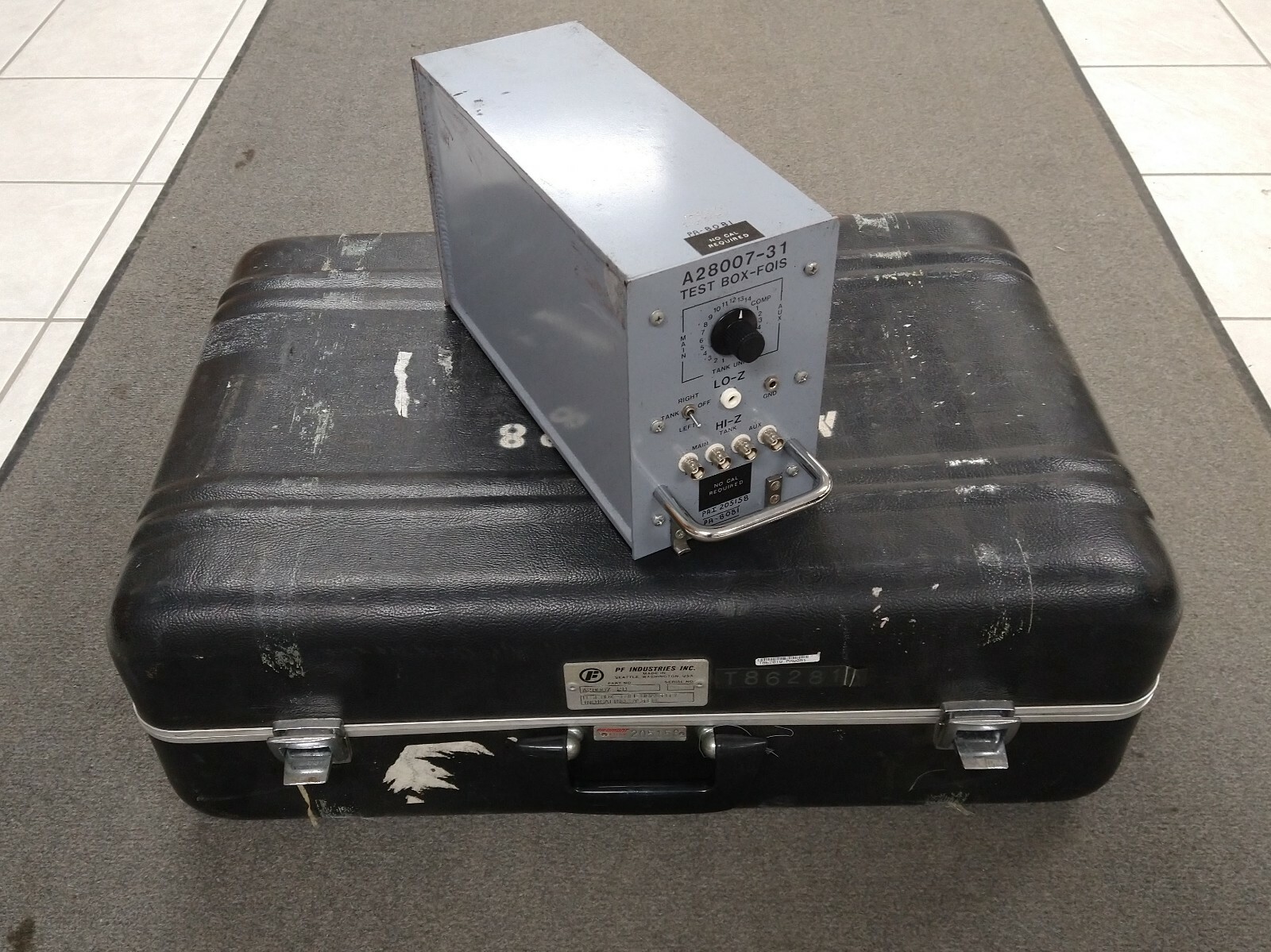 A28007-31 TEST BOX – FUEL QUANITY INDICATING SYSTEM
