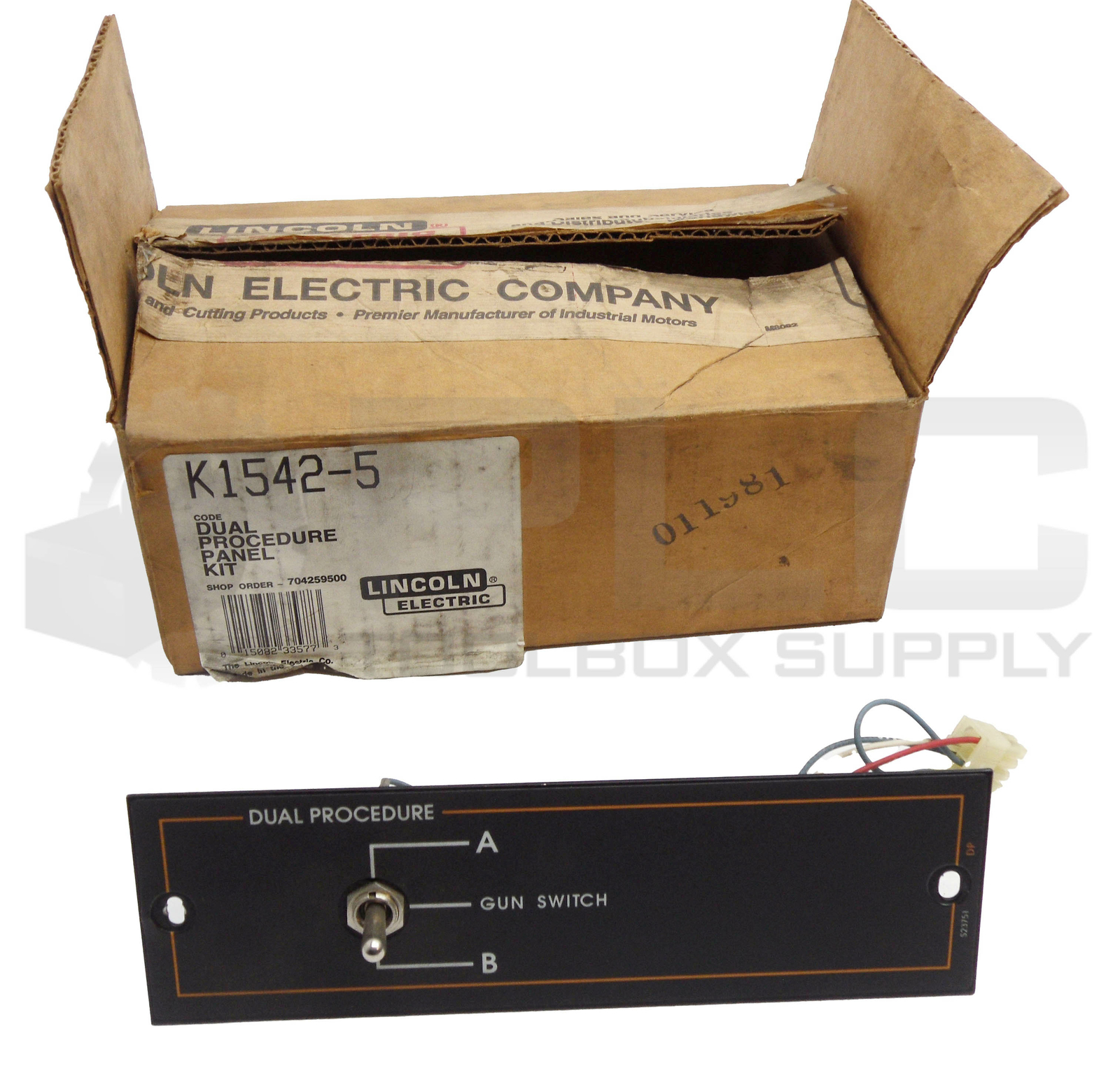 LINCOLN ELECTRIC K1542-5 DUAL PROCEDURE PANEL