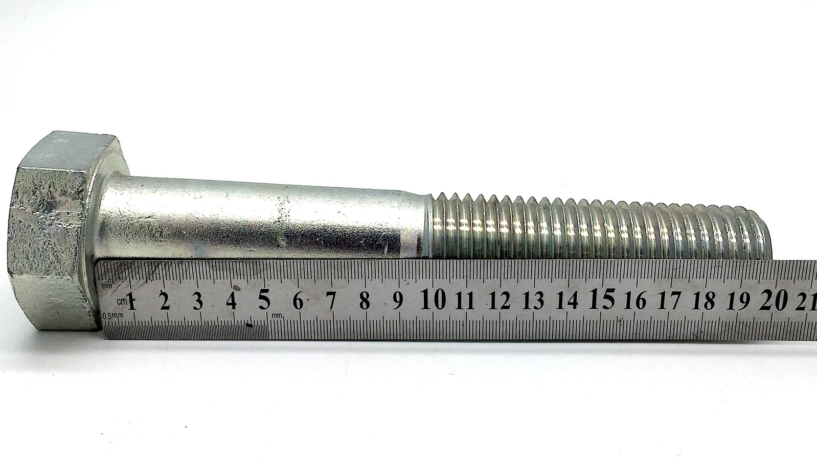 HEX Bolt M36 x 200mm High Tensile Class 8.8 Zinc Plated Plain x7