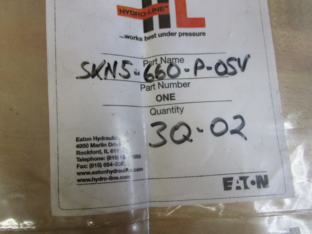Hydro-Line SKN5-660-P-05V Eaton Seal Kit SKN5660P05V