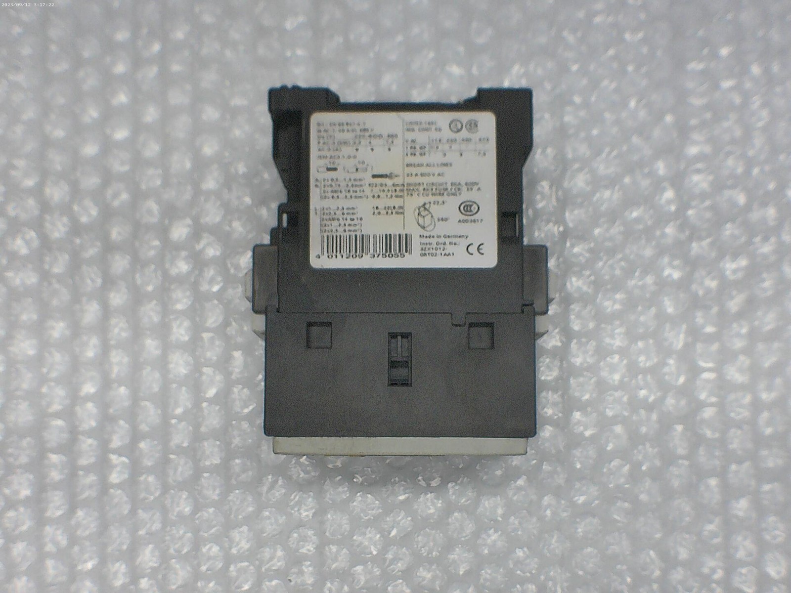 SIEMENS 3RT1023-1B CONTACTOR 24V NSNP