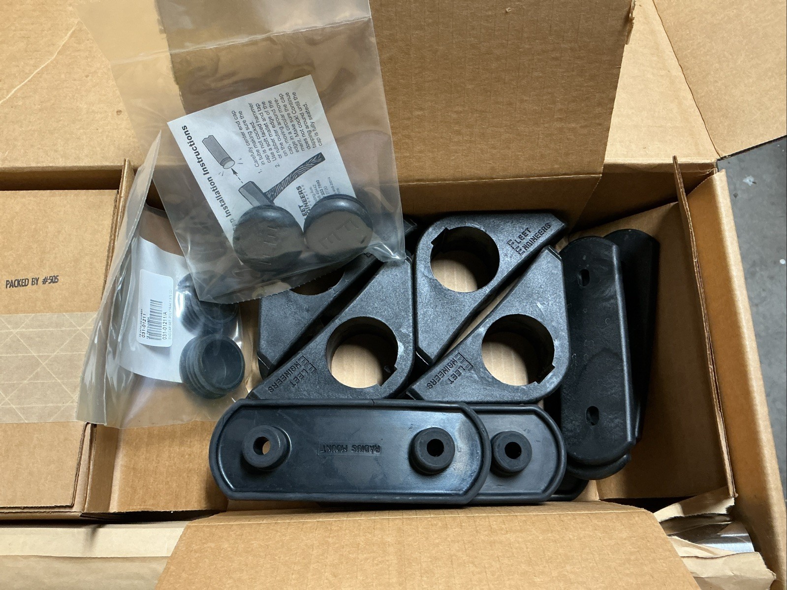 NEW FLEET ENGINEERS 031-01228 XFLEX MULTIMOUNT SET TOP RADIUS SS