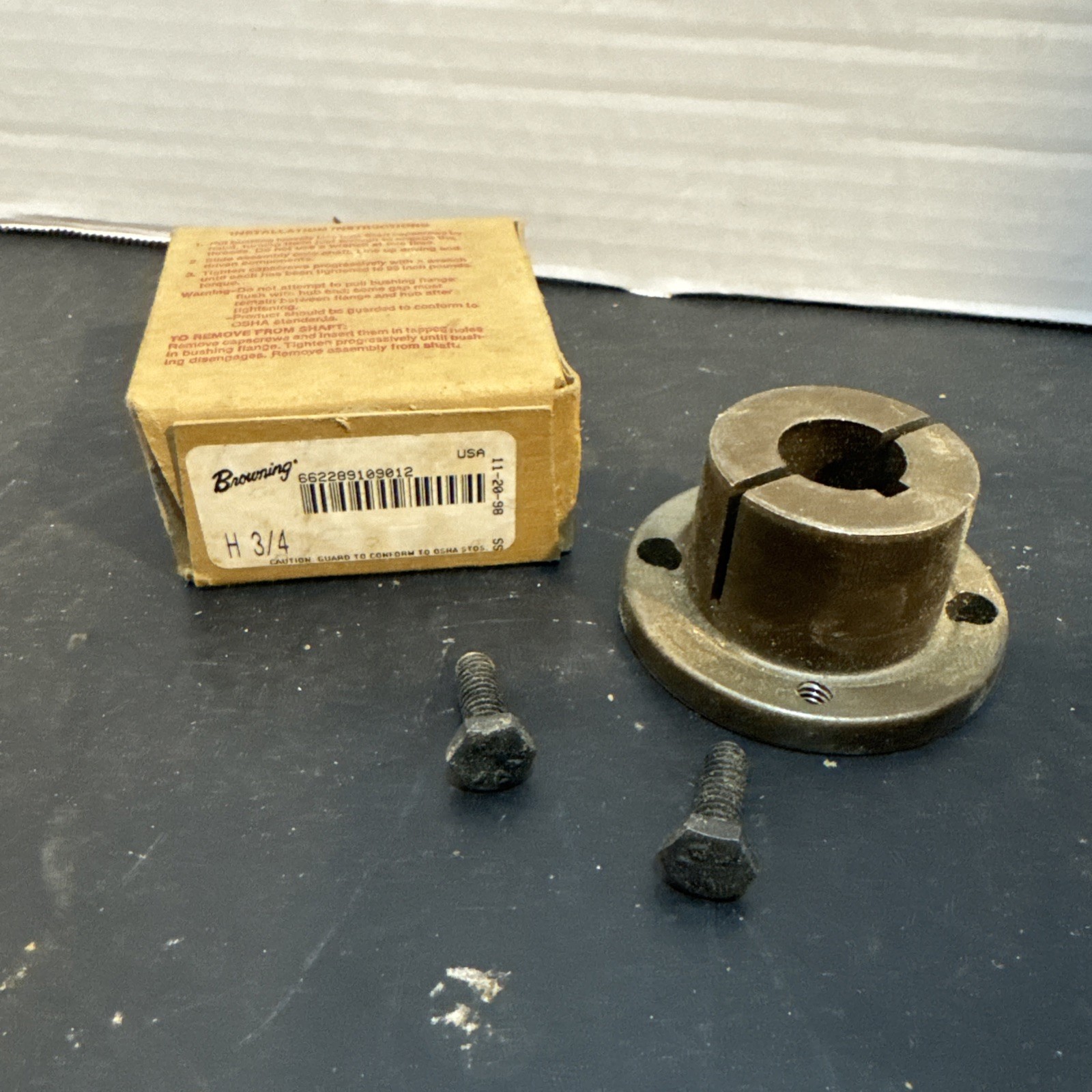 Browning H 3/4 Split Taper Bushing NOS