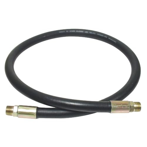 Apache 98398226 3/8″ x 24″ 2-Wire Hydraulic Hose Male x Male Assembly