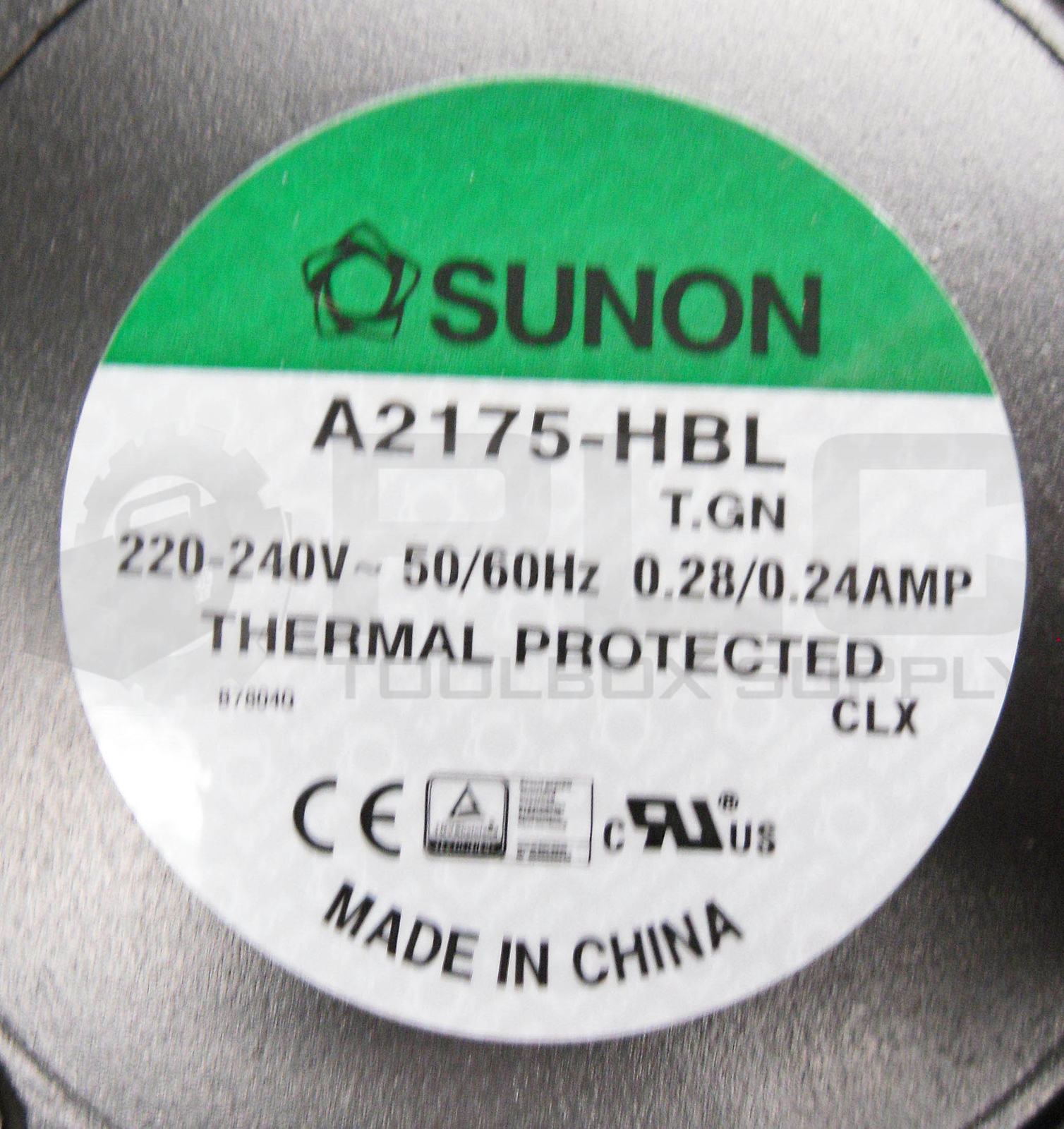 NEW SUNON A2175-HBL AXIAL FAN 220-240V 50/60HZ 0.28/.24A