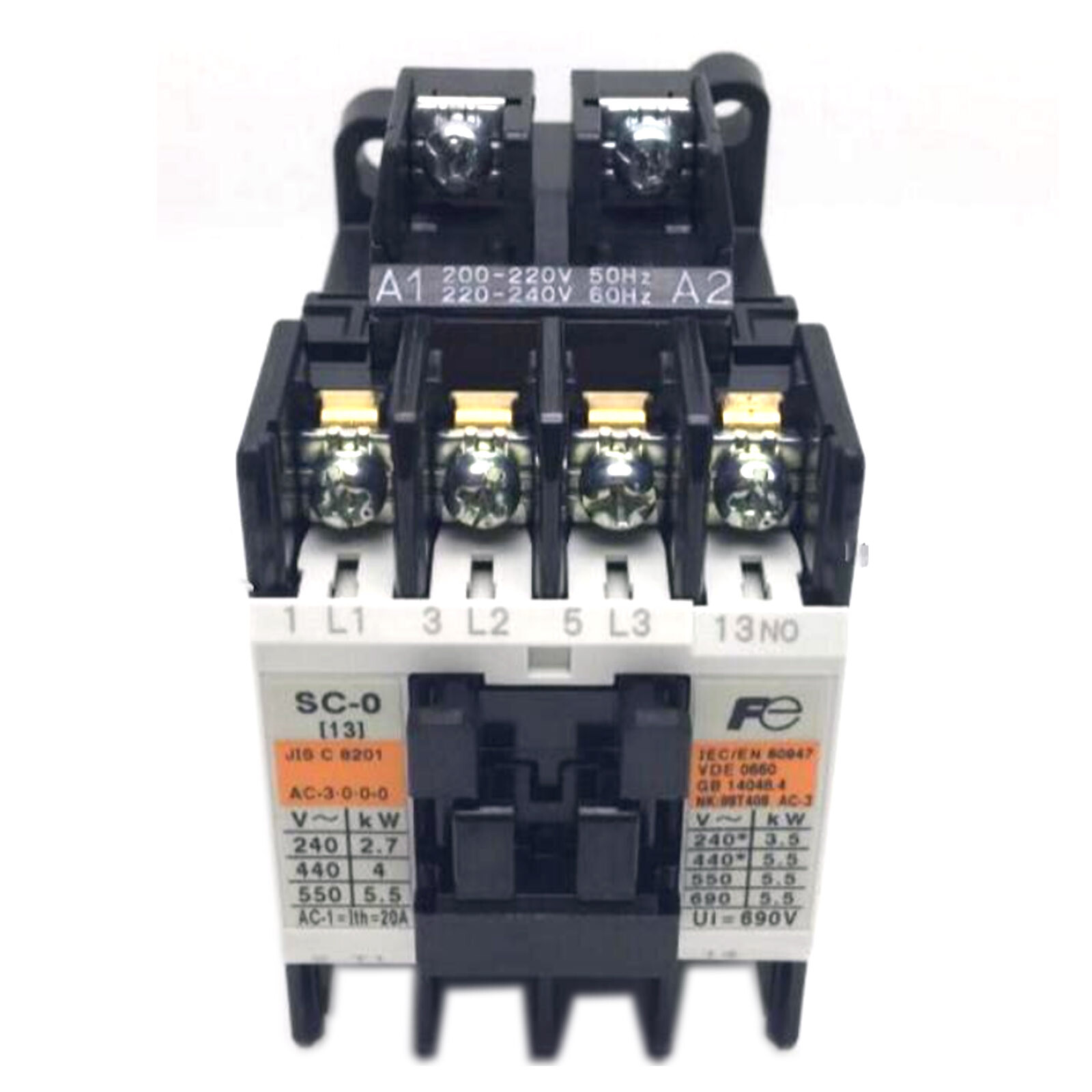1PC Fuji AC Contactor SC-0 AC220V