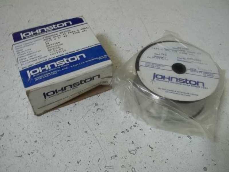 JOHNSTON ER308L STAINLESS STEEL WELDING NSMP