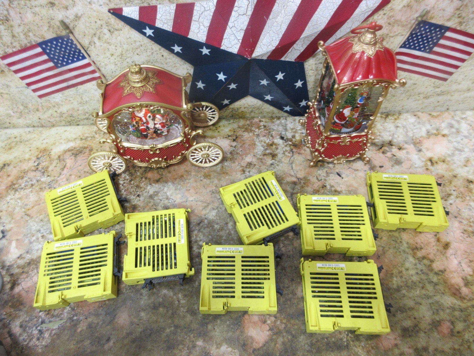 2000 KITAMURA 2XI CNC VERTICAL MILL FANUC A03B-0815-C003 MODULE LOT OF 8 PIECES