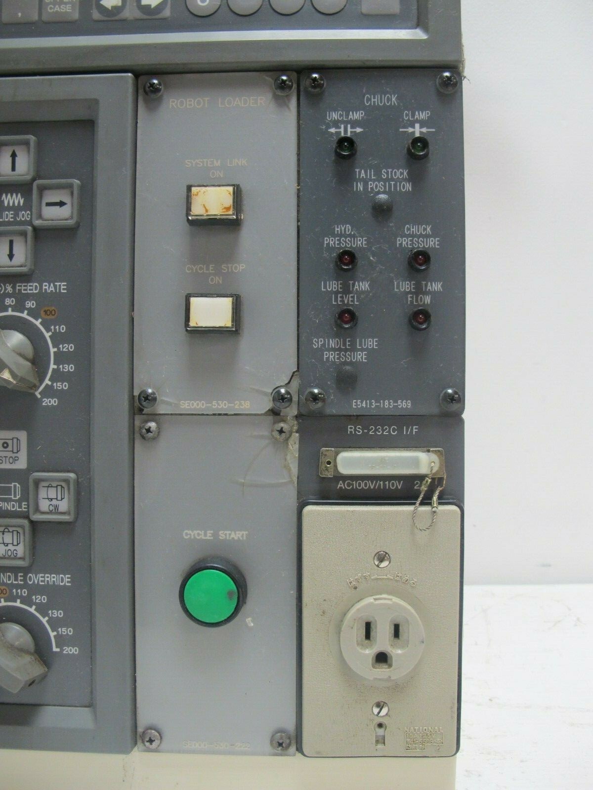 OKUMA OSP-U10L CNC Machine Control Panel Controller OSPU10L Lathe Operator 0SP