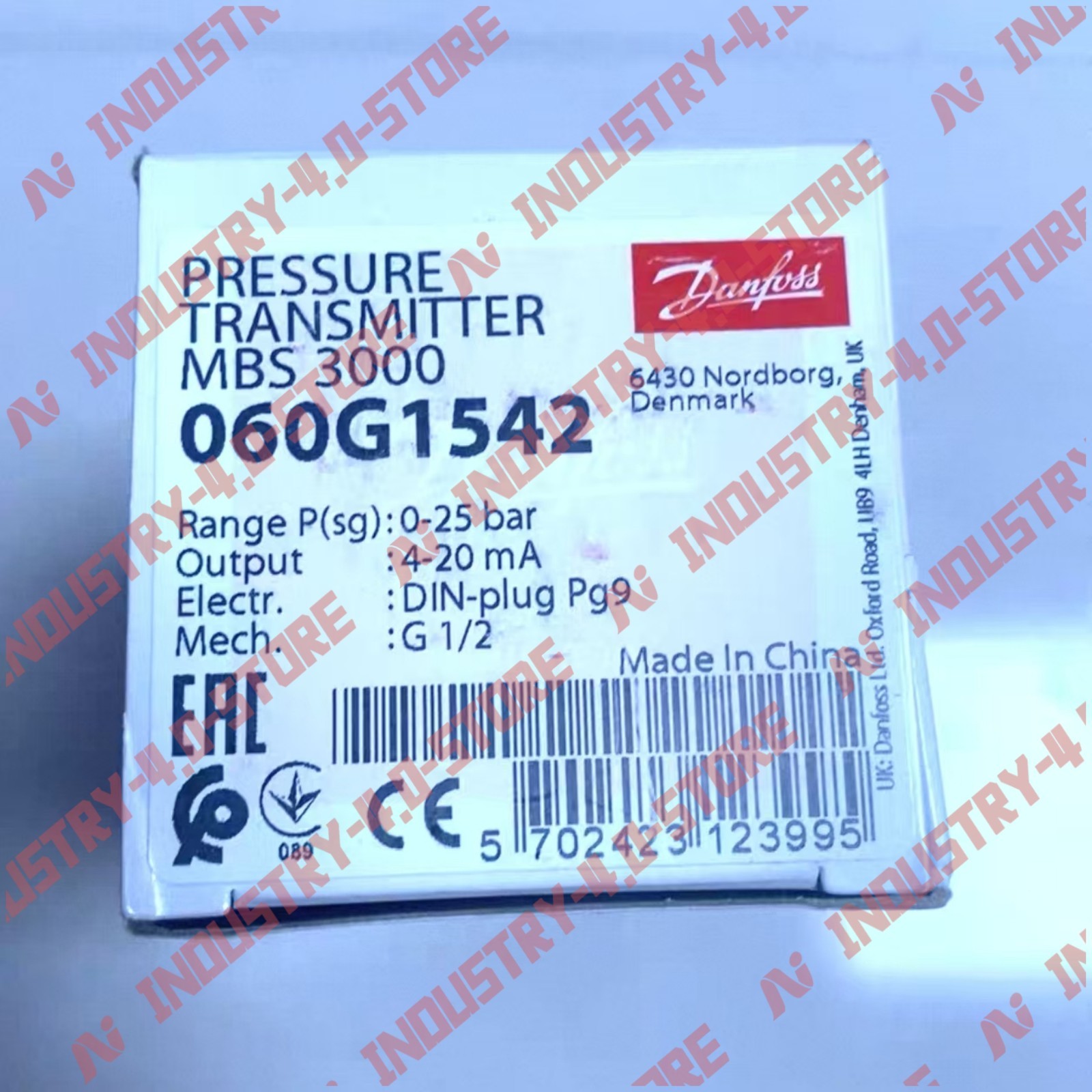 Danfoss 060G1542 MBS3000 Pressure Sensor#1pcs new in box