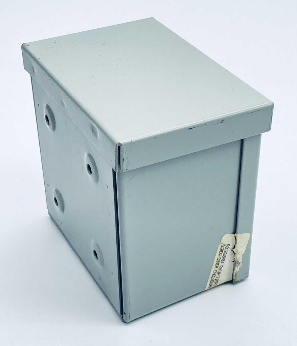 UNUSED WIEGMANN RSC060604 RAIN TIGHT ENCLOSURE 6″ X 6″ X 4″