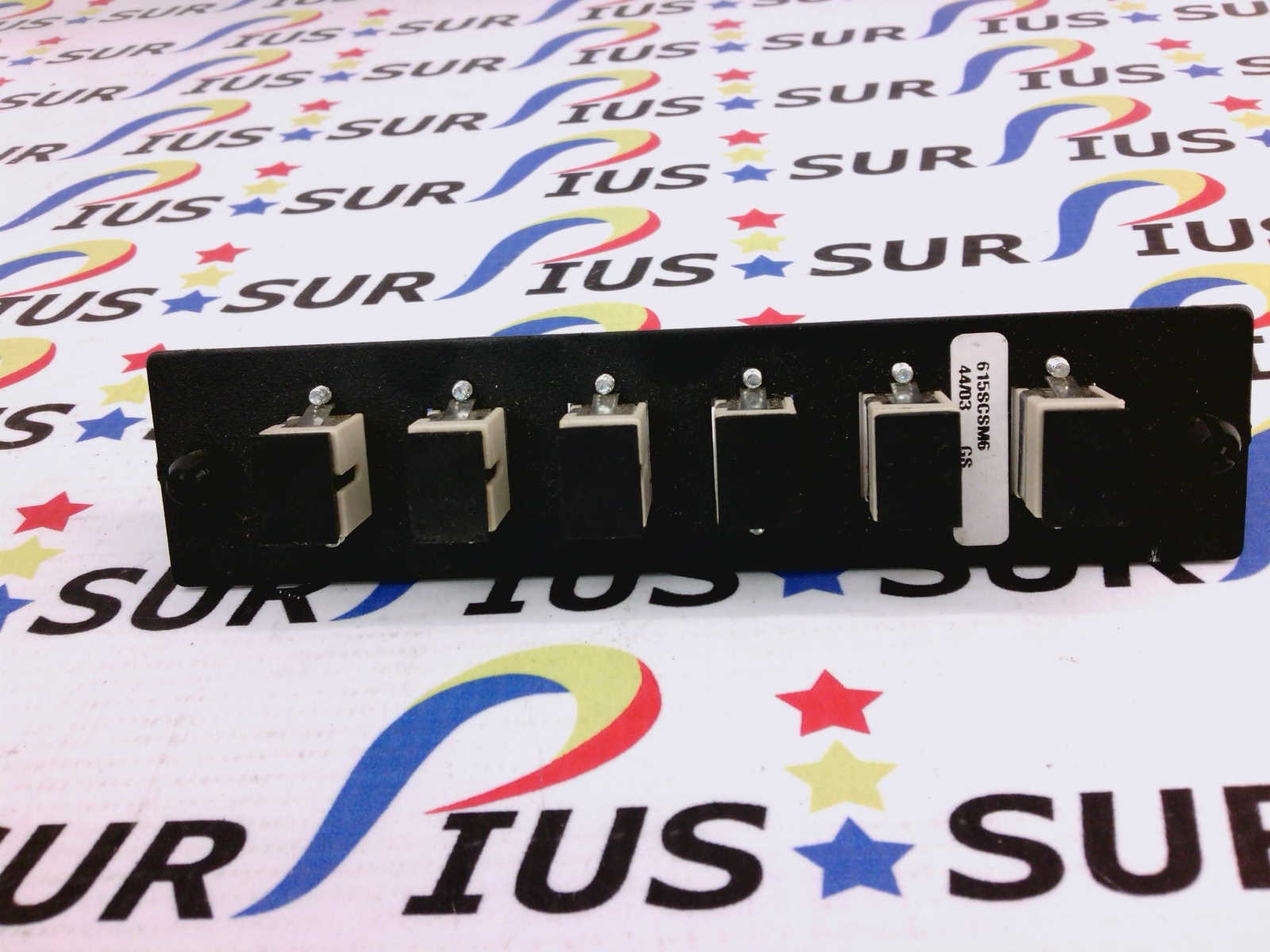 USSP Ortronics OR-615SCSM6 PANEL 6SC SINGLE MTL SM/MM