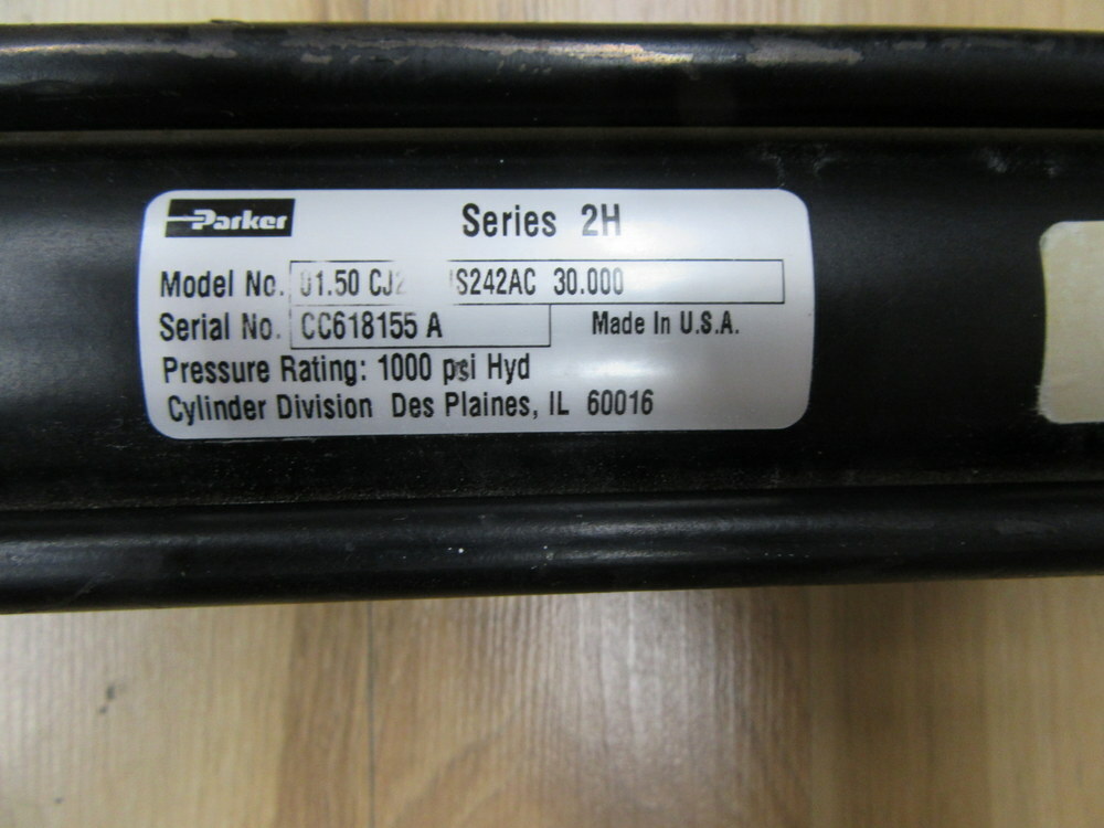 Parker 01.50CJ2HLUS242AC 30.000 Cylinder 0150CJ2HLUS242AC30000