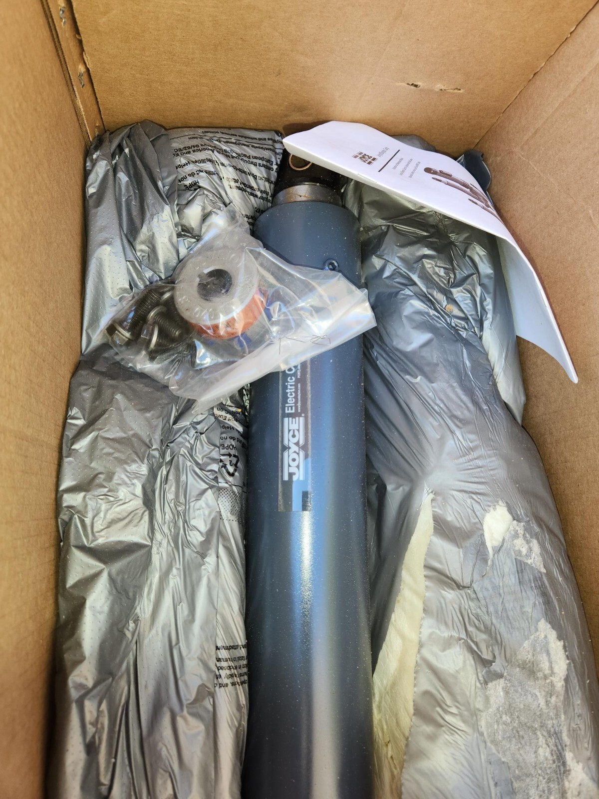 joyce electric cylinder ECBH122.5R-10-STDX-MMBF-M1S