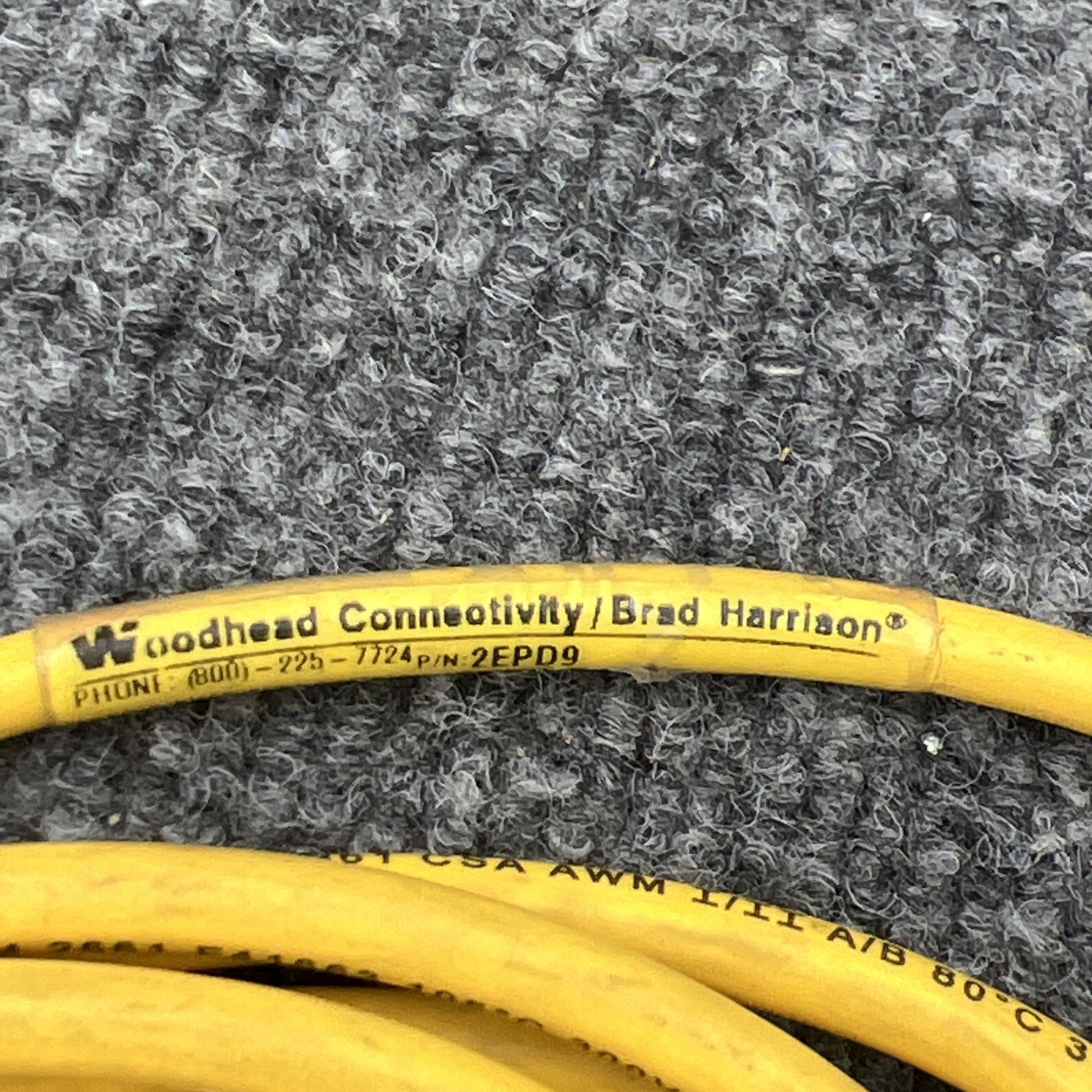 Daniel Woodhead Connectivity/Brad Harrison 2EPD9 1200720983 Connector Cable