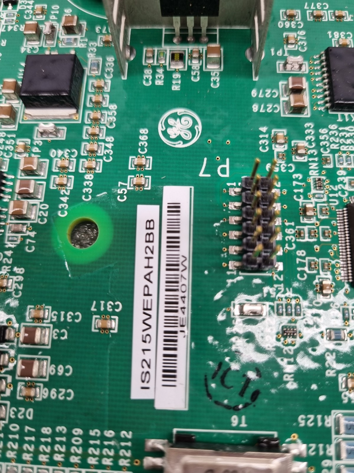 GE Energy Mark VIe Speedtronic Wind Energy Pitch Axis Board IS215WEPAH2BB