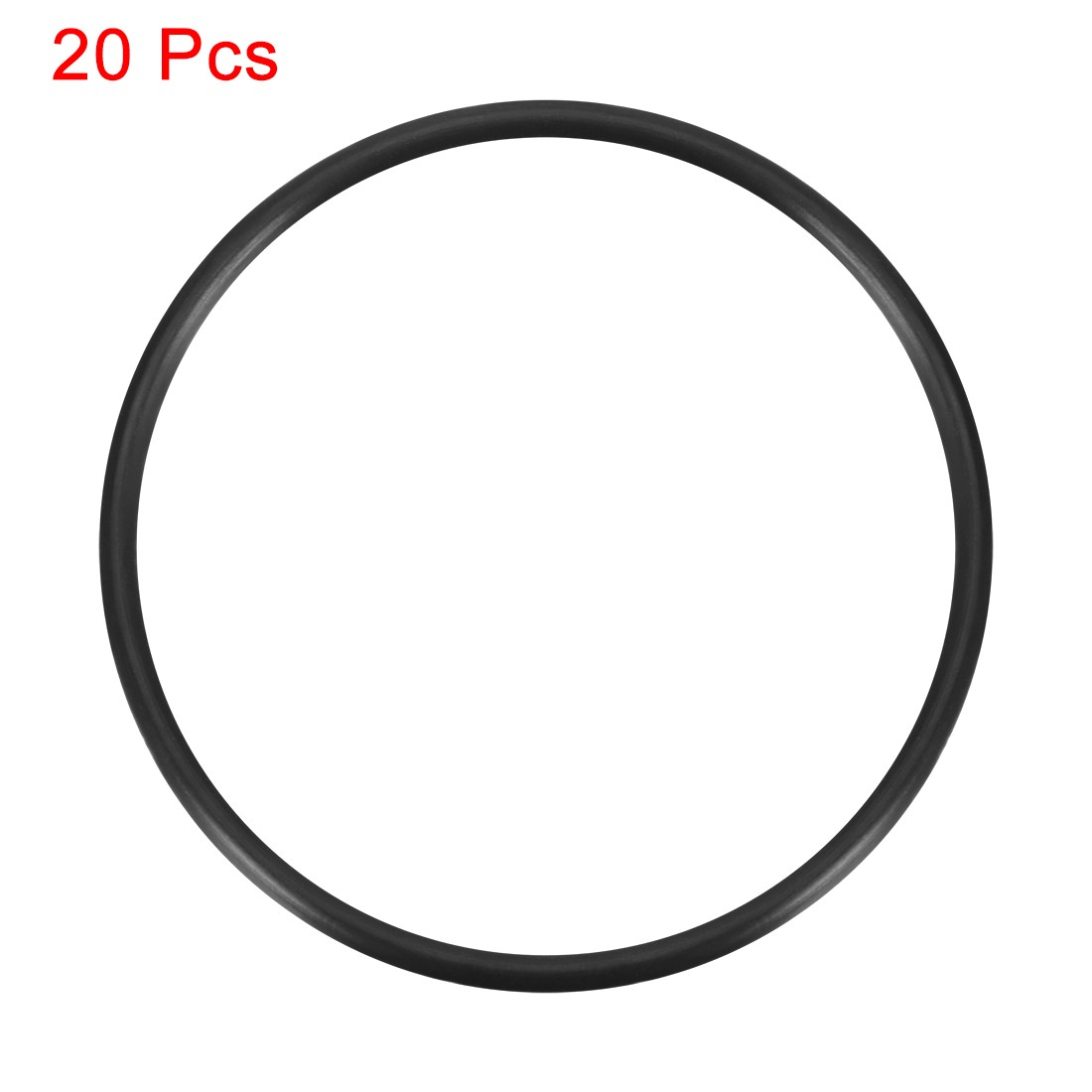 O-Rings Nitrile Rubber 47.2mmx52mmx2.4mm Seal Rings Sealing Gasket 20pc
