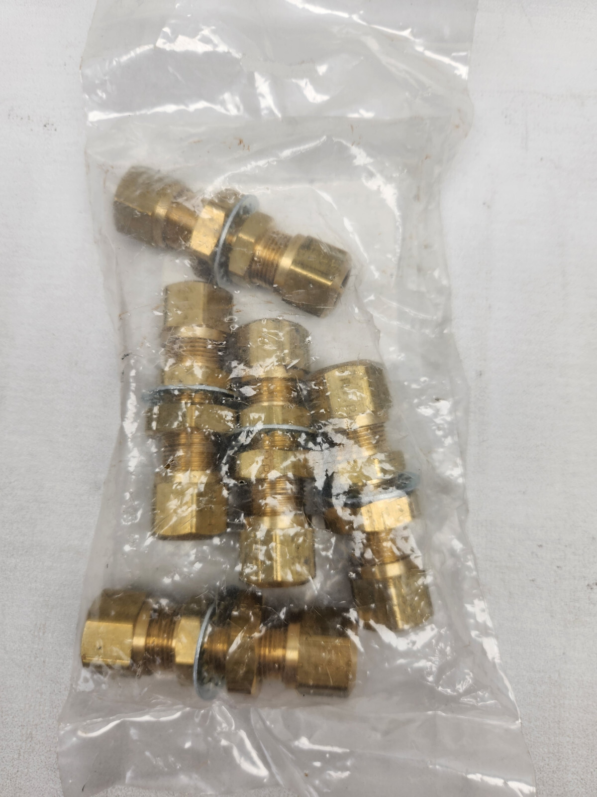 Tectran bulkhead Union 1/2inTube 1377-8 (Pack of 5)