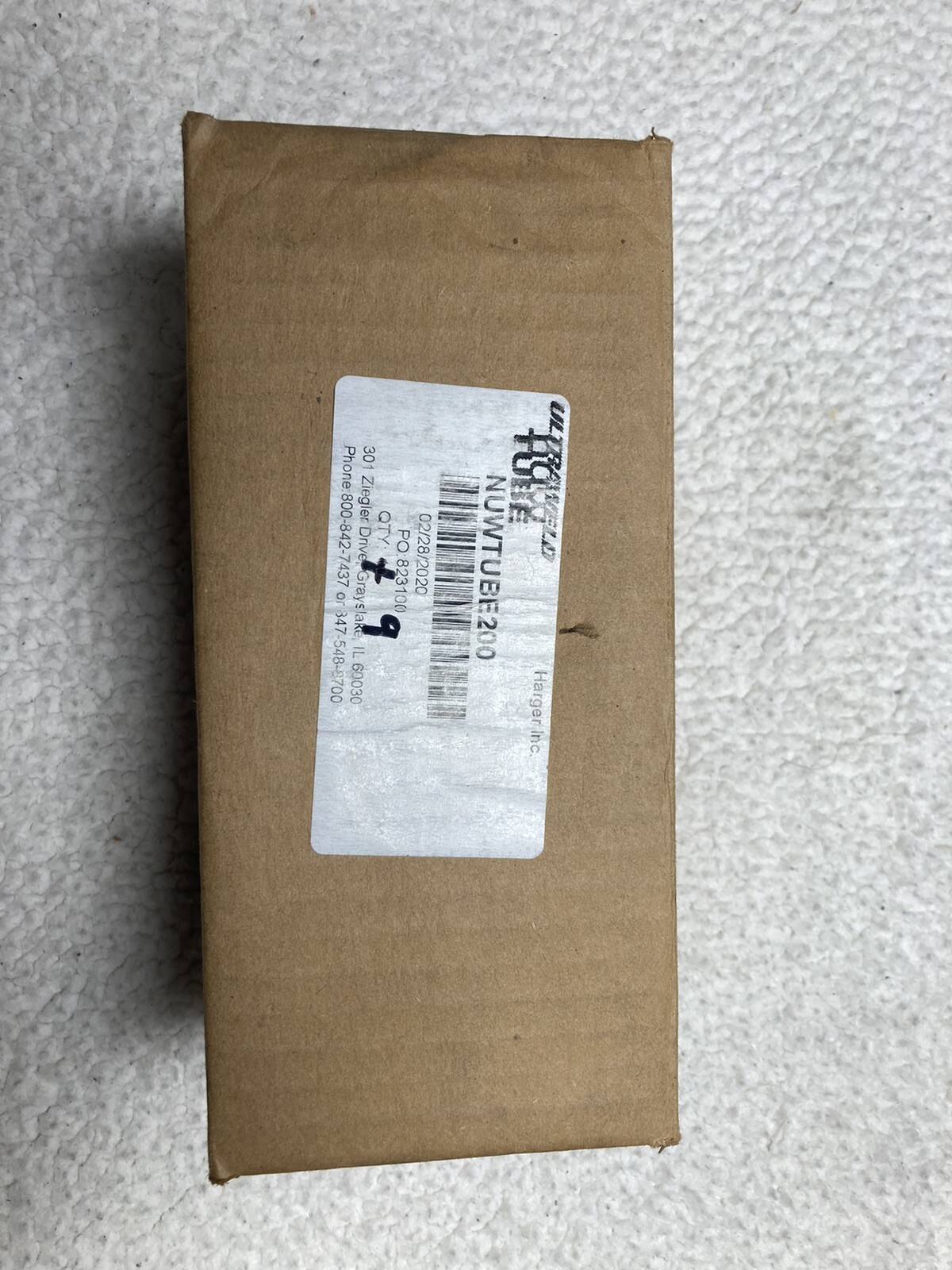 ULTRAWELD NUWTUBE200, Box of 9, NEW, See Photos. NUWTUBE 200