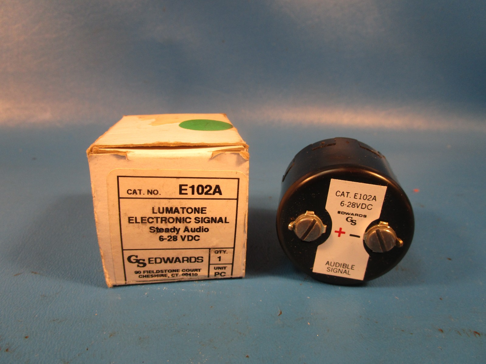 Edwards E102A, Audible Signal Alarm 6-28 VDC (TSC)