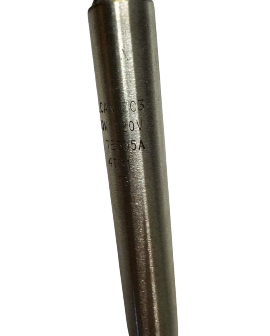 Vulcan TB505A Swaged Cartridge Heater, 250W, 120V, 3HR88, 4TB1, F08/0100/060013