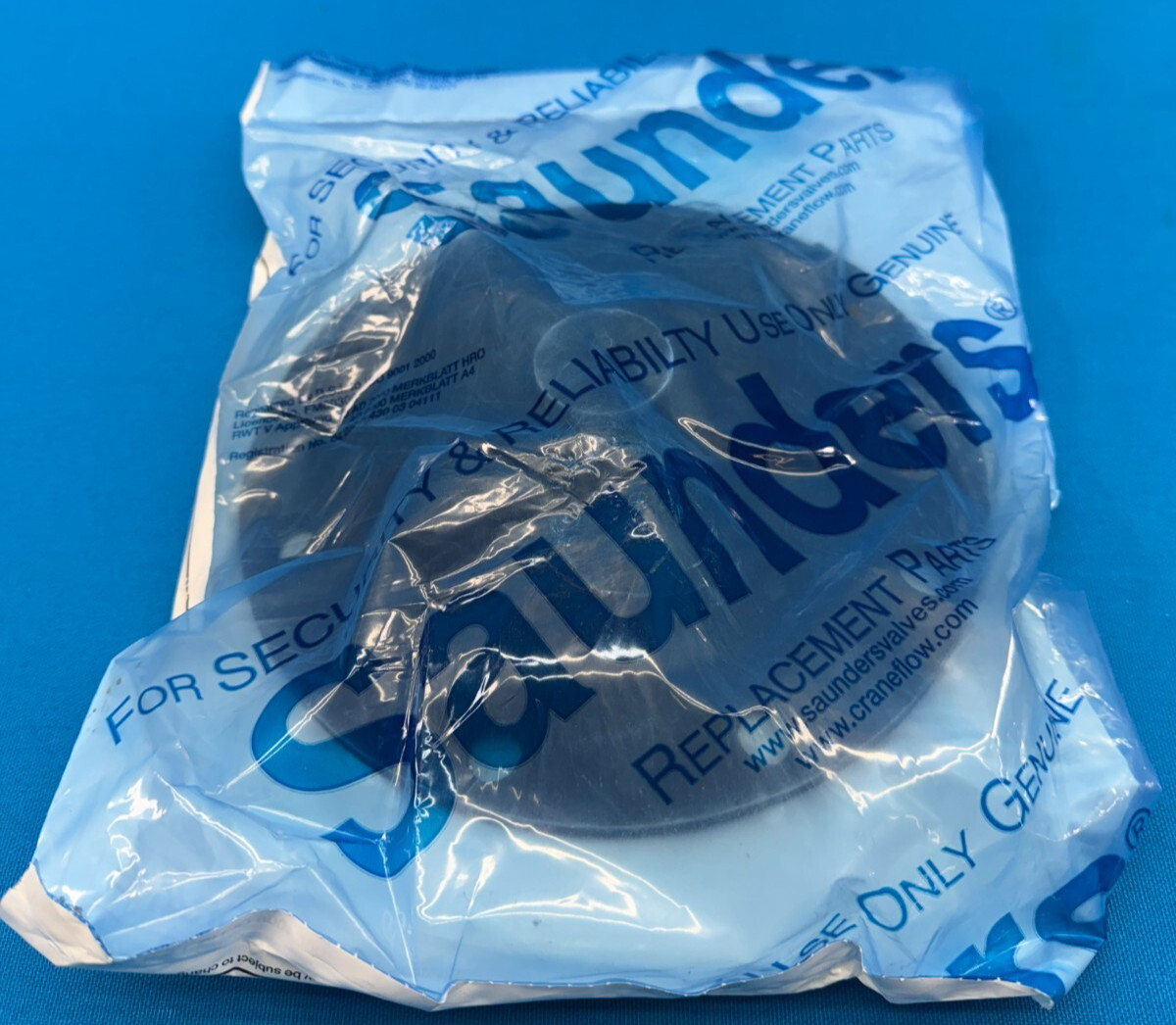 Set of 2 – Saunders DA100E2 Replacement Valve Diaphragm