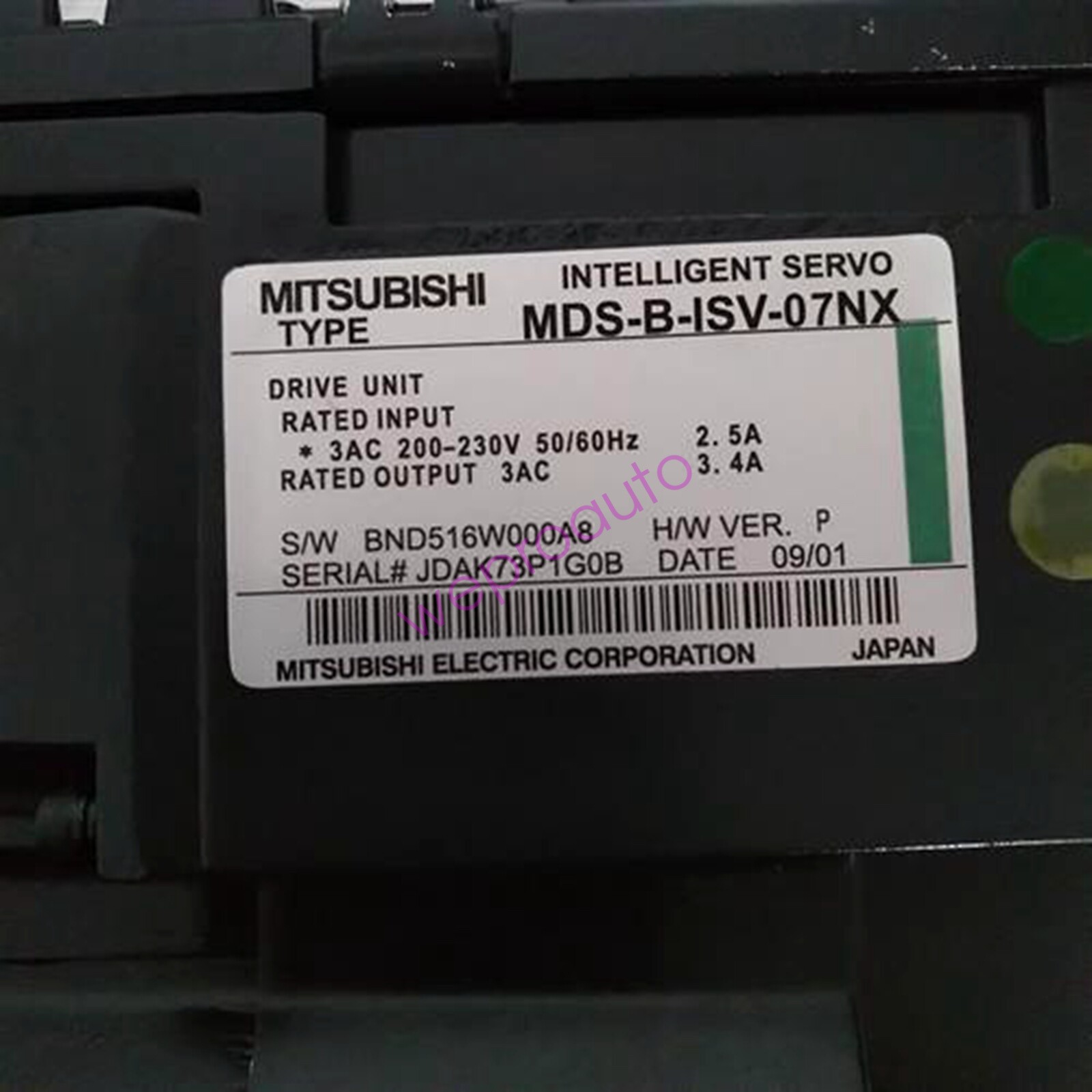 NEW MITSUBISHI MDS-B-ISV-07NX Servo Drive MDSBISV07NX