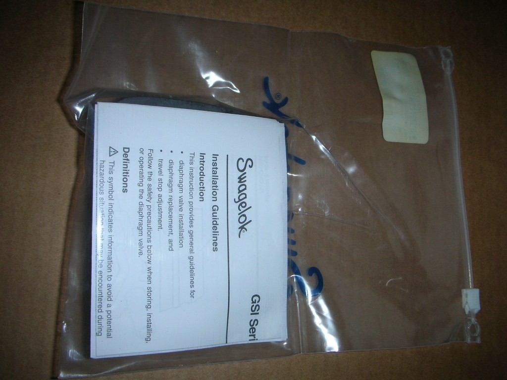 Swagelok GS Anderson 1P24-Kit EPDM Diaphragm for 1-1/2” DN 40 Weir Style Valves