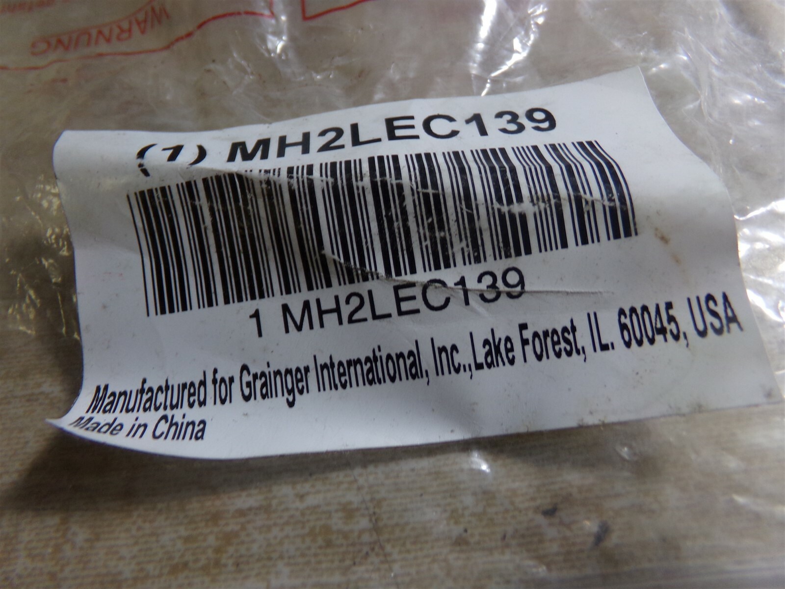 NEW Grainger Dayton Socket MH2LEC139 *FREE SHIPPING*