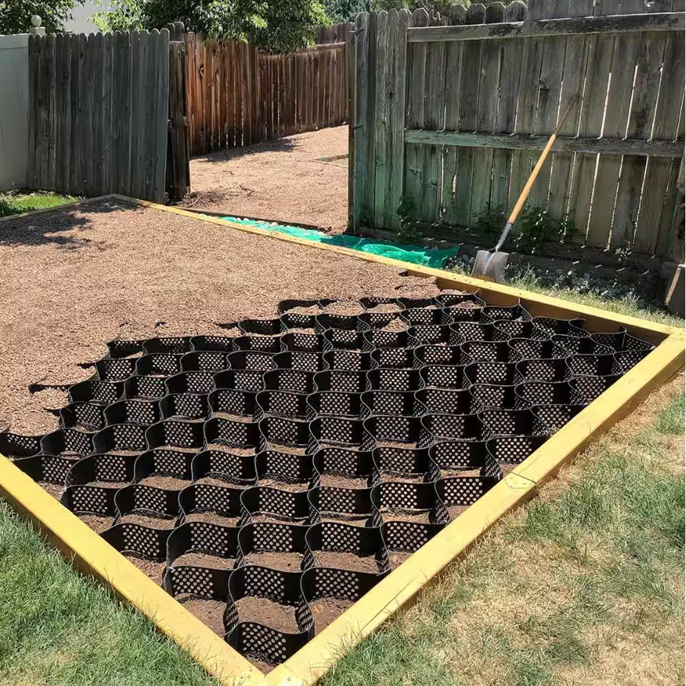 10 Ft. X 16.5 Ft. X 3 In. L Series Plastic Ground Geo Grid Driveway Ground Paver