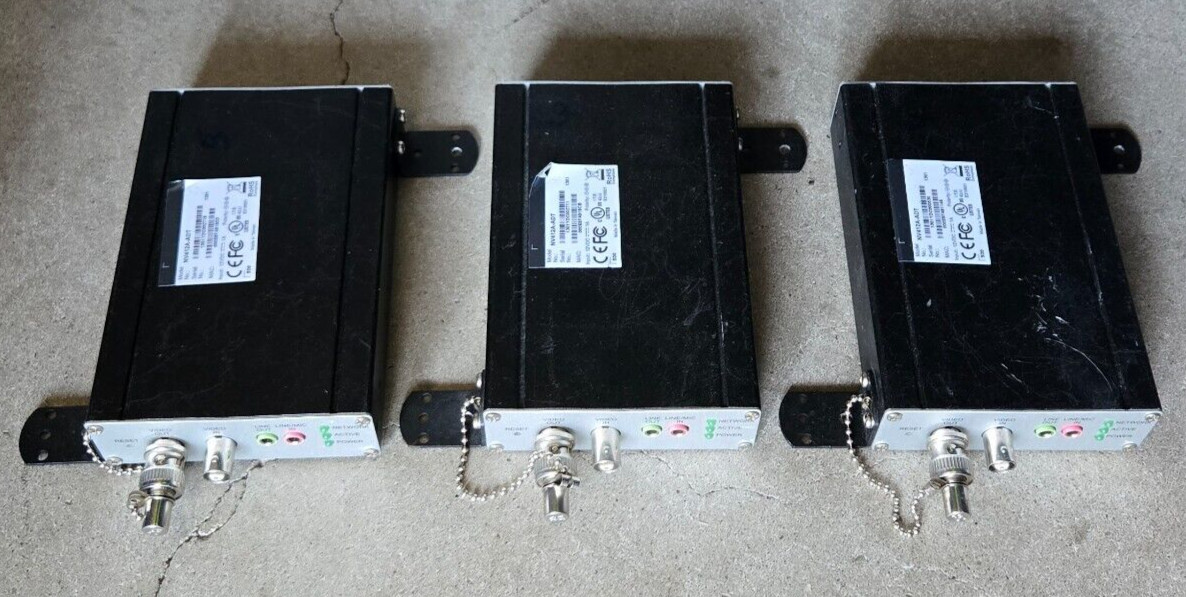 Used Sensormatic Video Encoder for ADT Pulse System Model: NV412A-ADT *Set of 3*
