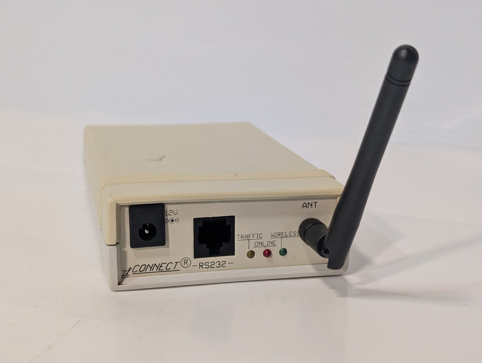 RS232 Serial Port 12V DC Input Wireless LAN Receiver, Pre-Owned, As Shown, VTG