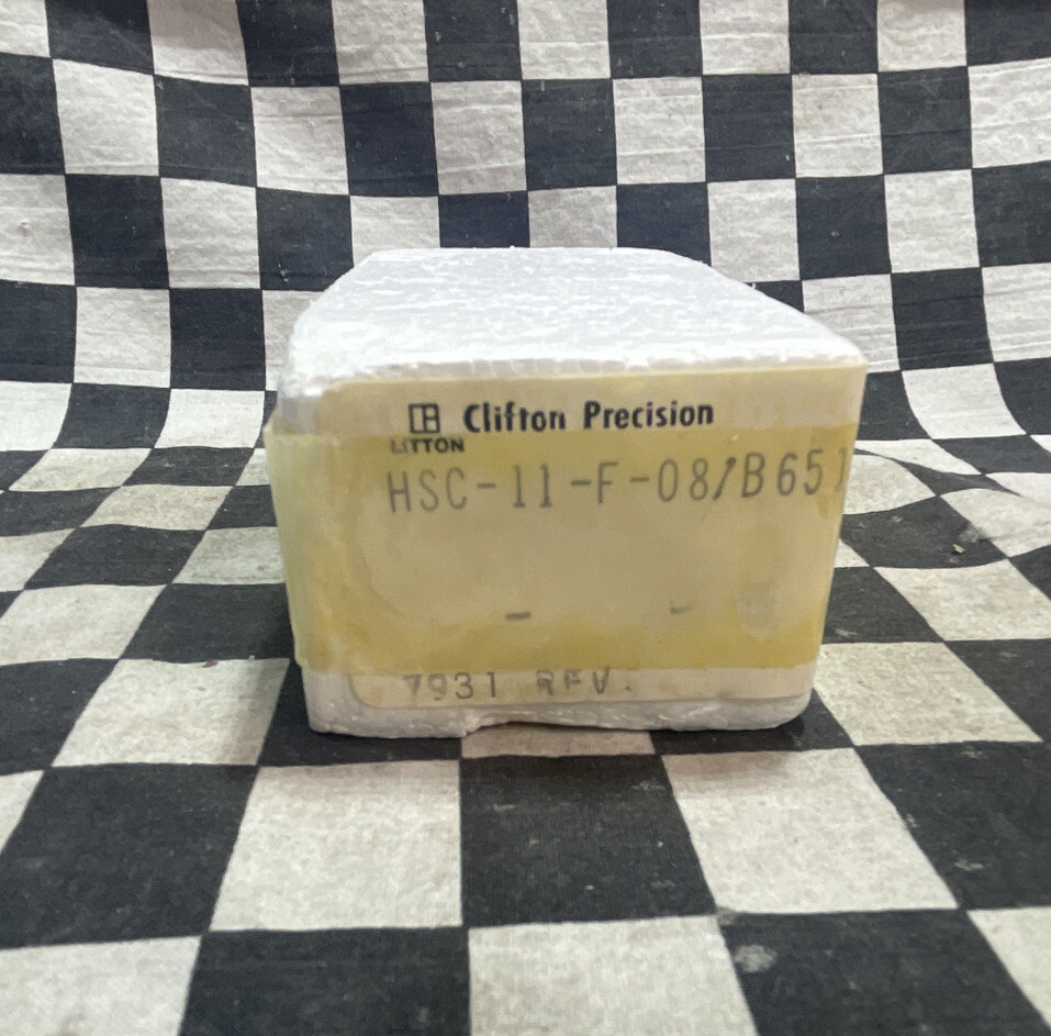 CLIFTON PRECISION HSC-11-F-08/B651, HSC11F08B651, BRUSHLESS VECTOR RESOLVER