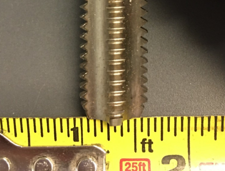 Hanson-Whitney #26013, High Speed, 5/8-11 NC, HS.G H3 Tap Flute