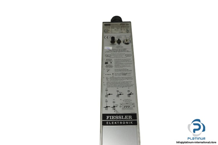 FIESSLER AKAS III 150 E/HS PRESS BRAKE SAFETY SYSTEM_IP40_solid objects