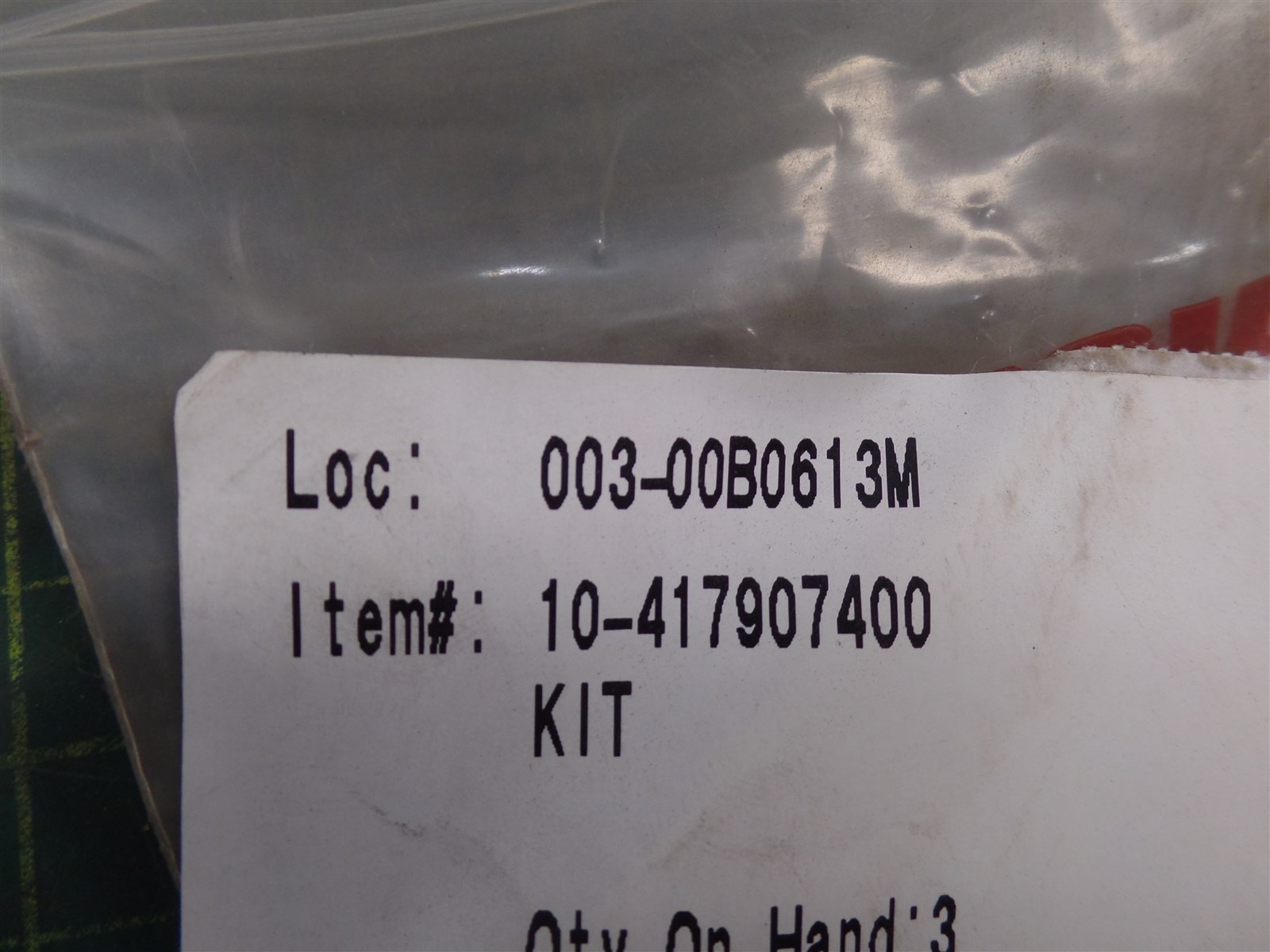 GENUINE TROJAN O&K 10417907400 SEAL KIT ASSEMBLY, TEREX 10-417907400, N.O.S