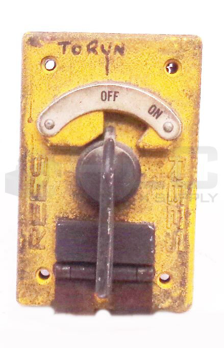 REES 04910-000 ROTARY CONTACT SELECTOR 16A 13HP 600V