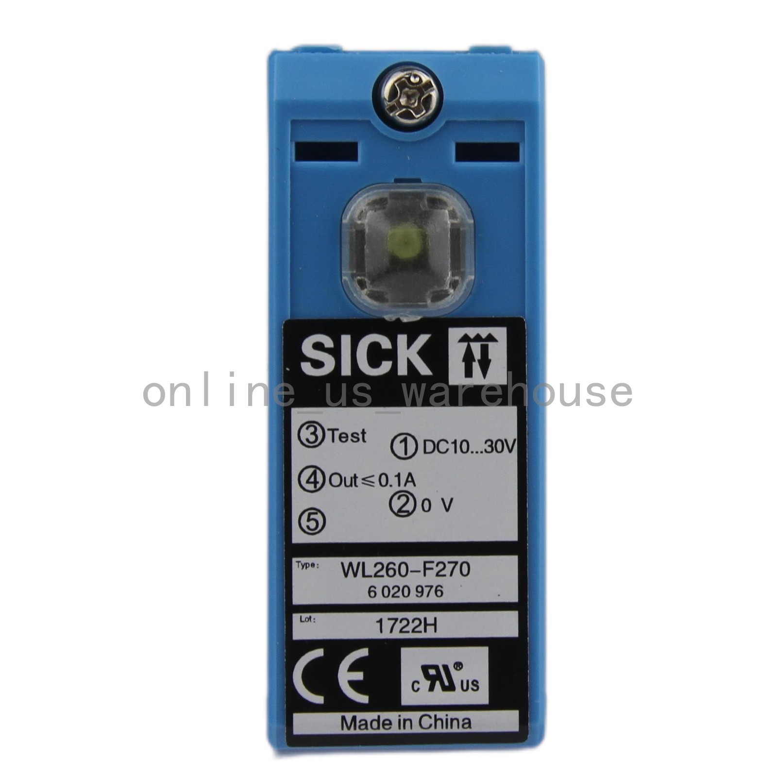1PCS New SICK WL260-F270 WL260F270 Photoelectric Reflective Sensor – US Stock