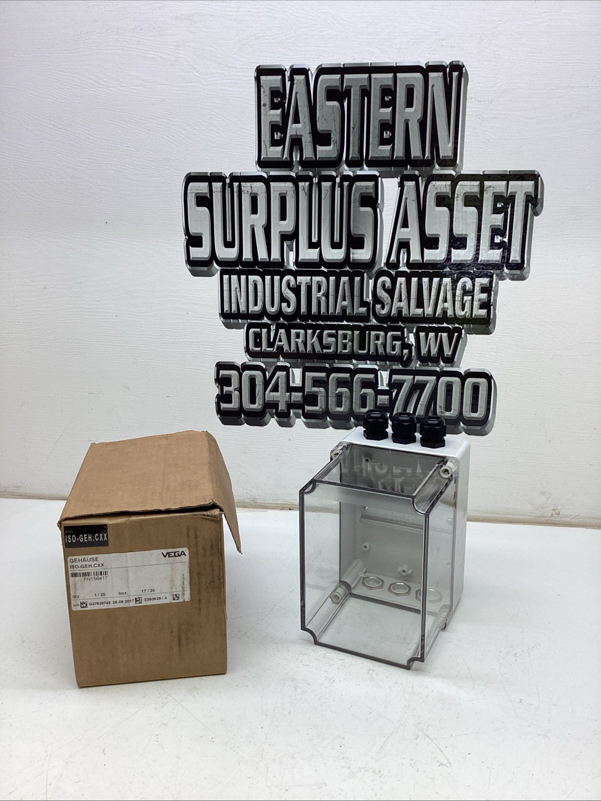 Vega Housing ISO-GEH.CXX For Ser. 600 Signal Conditioning Instruments NIB