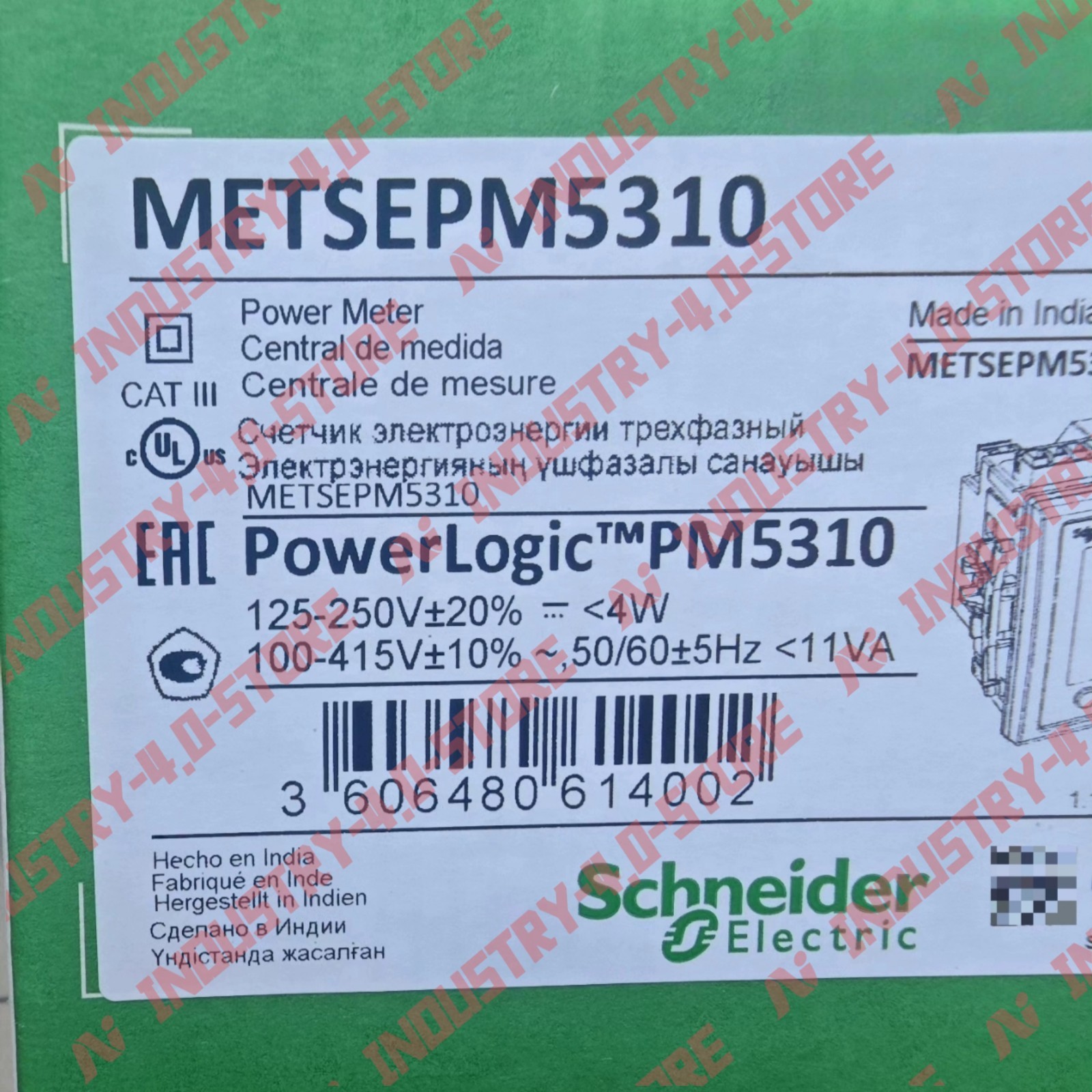 Schneider METSEPM5310 PM5310 Power Energy Monitor Meter#1pcs new in box