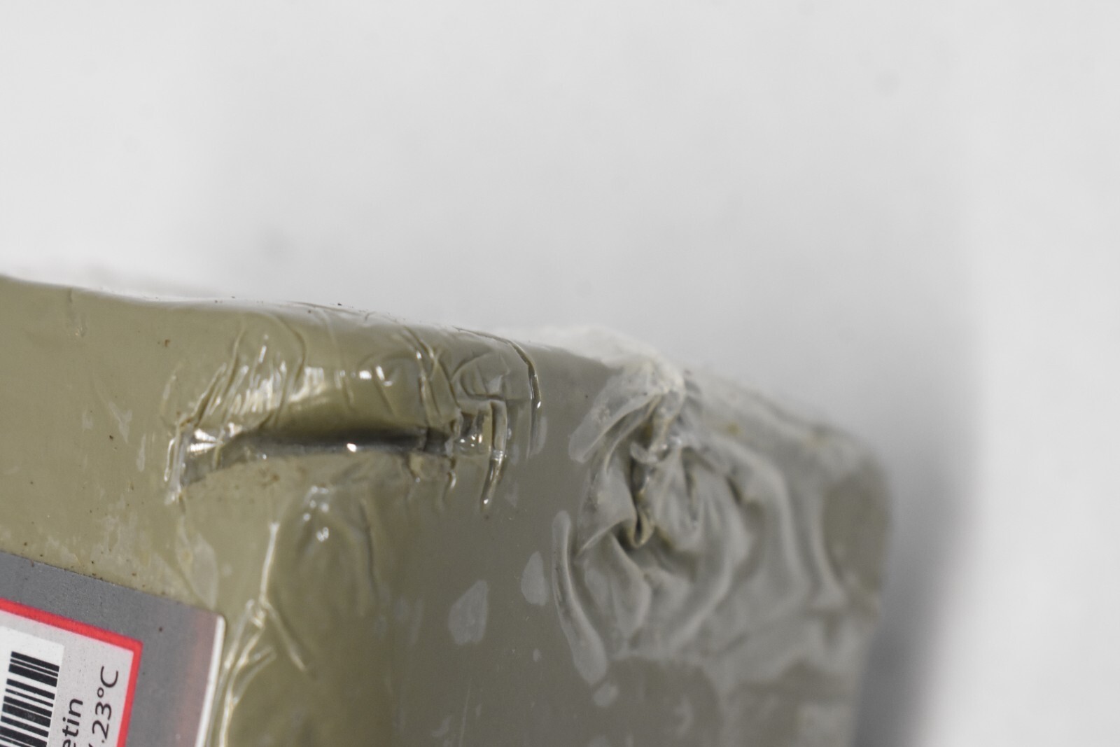 Chavant Le Beau Touche Plasteline Non Hardening Clay 2 lbs Block Gray Color